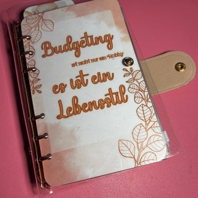 Deckblätter laminiert passend für A6 oder A7 Budget Binder, Cashstuffing, Umschlagmethode