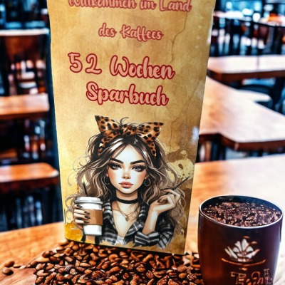 52 Wochen Sparbuch Kaffee Edition