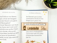 Lesehilfe Holz für Kinder personalisiert - HimbeerBande 6