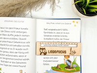 Lesehilfe Holz für Kinder personalisiert - HimbeerBande 8