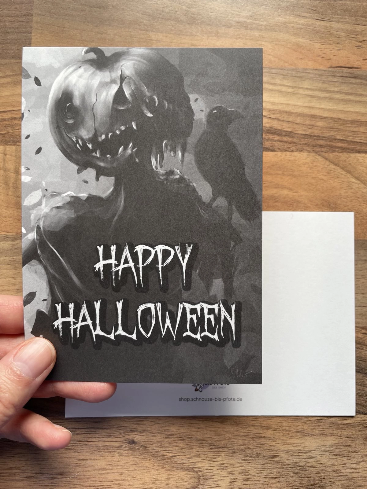 Halloween Postkarte - HAPPY HALLOWEEN 3