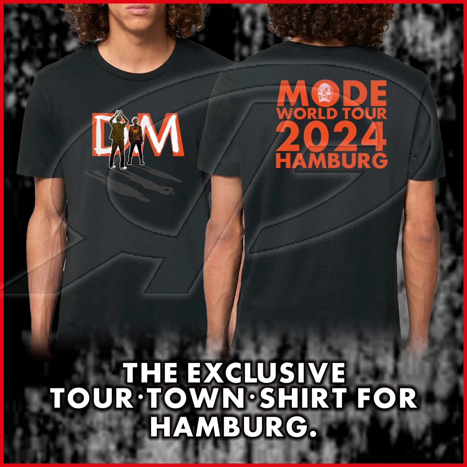 exklusives DEPECHE MODE Memento Mori World In My Tour 2024 No. 2 - Premium Organic T-Shirt - Black