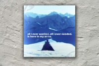 exklusiver DEPECHE MODE -Lyrics- Kunstdruck- Enjoy The Silence No. 1 2