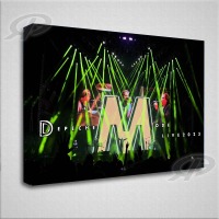 exklusiver DEPECHE MODE -Lyrics- Kunstdruck- live 2023 No. 1 - 45 x 30 cm