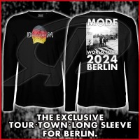 exklusives DEPECHE MODE Memento Mori World In My Tour 2024 No. 1 - Cotton Long Sleeve - Black -