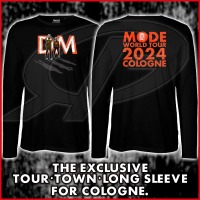 exklusives DEPECHE MODE Memento Mori World In My Tour 2024 No. 2 - Cotton Long Sleeve - Black -