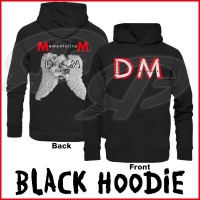 exklusiver DEPECHE MODE Memento Mori Skull Wings - Premium Unisex Hoodie - Black - Front/Back Print