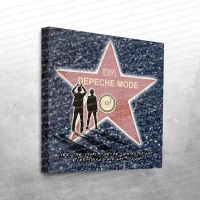 exklusiver DEPECHE MODE -Lyrics- Kunstdruck- Walk Of Fame -