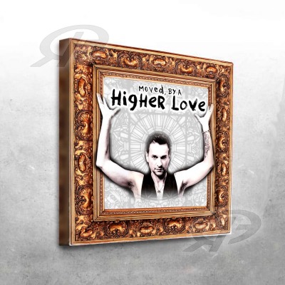 exklusiver DEPECHE MODE -Lyrics- Kunstdruck- Higher Love -