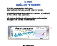 Gutschein für einen Fallschirmsprung Vorlage zum Ausdrucken &amp; Verschenken 3