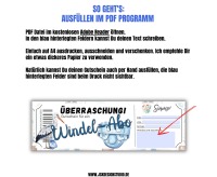 Windel Abo Gutschein für Eltern Vorlage zum Ausdrucken &amp; Verschenken 3