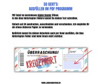 Kreuzfahrt Gutschein Vorlage zum Ausdrucken &amp; Verschenken 3