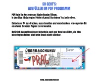 Gutschein für Prag Vorlage zum Ausdrucken &amp; Verschenken 3