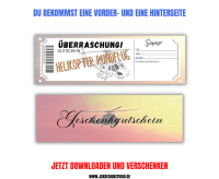 Gutschein für einen Hubschrauber Rundflug Vorlage zum Ausdrucken &amp; Verschenken 4