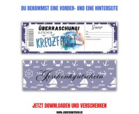 Kreuzfahrt Gutschein Vorlage zum Ausdrucken &amp; Verschenken 4