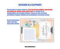 Gutschein für ein Frühstück Vorlage zum Ausdrucken &amp; Verschenken 3