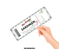 Gutschein für Sardinien Vorlage zum Ausdrucken &amp; Verschenken 4