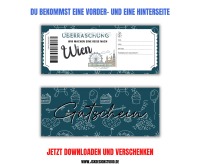 Gutschein für Wien Vorlage zum Ausdrucken &amp; Verschenken 3