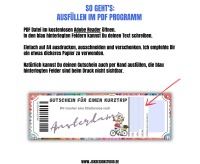 Gutschein für Amsterdam Vorlage zum Ausdrucken &amp; Verschenken 2