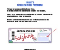 Gutschein für Salzburg Vorlage zum Ausdrucken und Verschenken 2