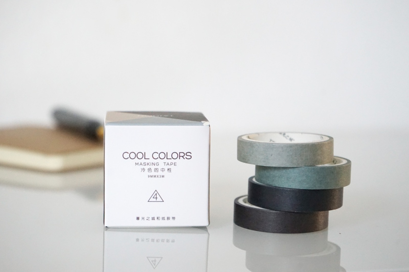 Klebeband Washi Tape Cool Colors