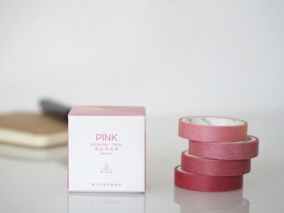 Klebeband Washi Tape Pink