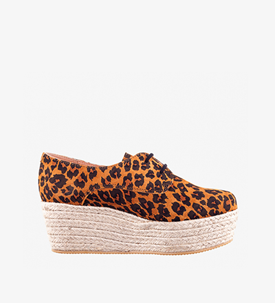 plateau sneakers leopard