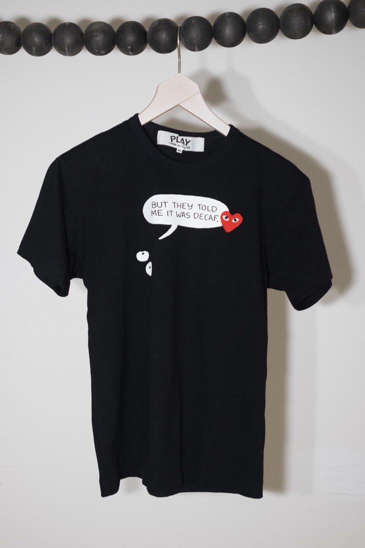 cdg play shirt online