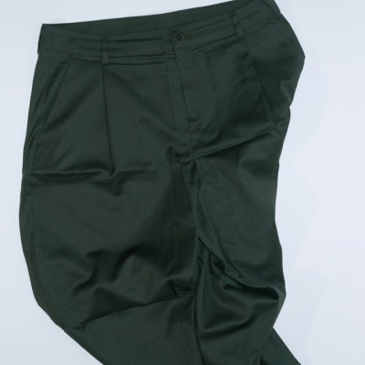 Classy Wide Trousers - Olive - A KIND OF GUISE