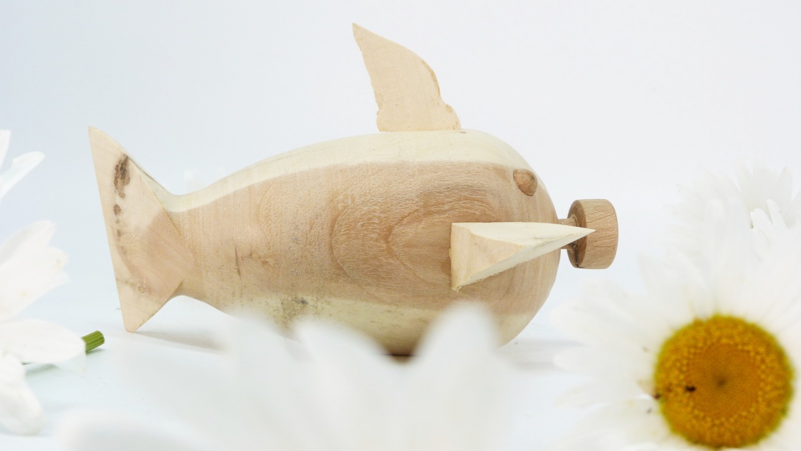Holz Fisch Pigfish 9