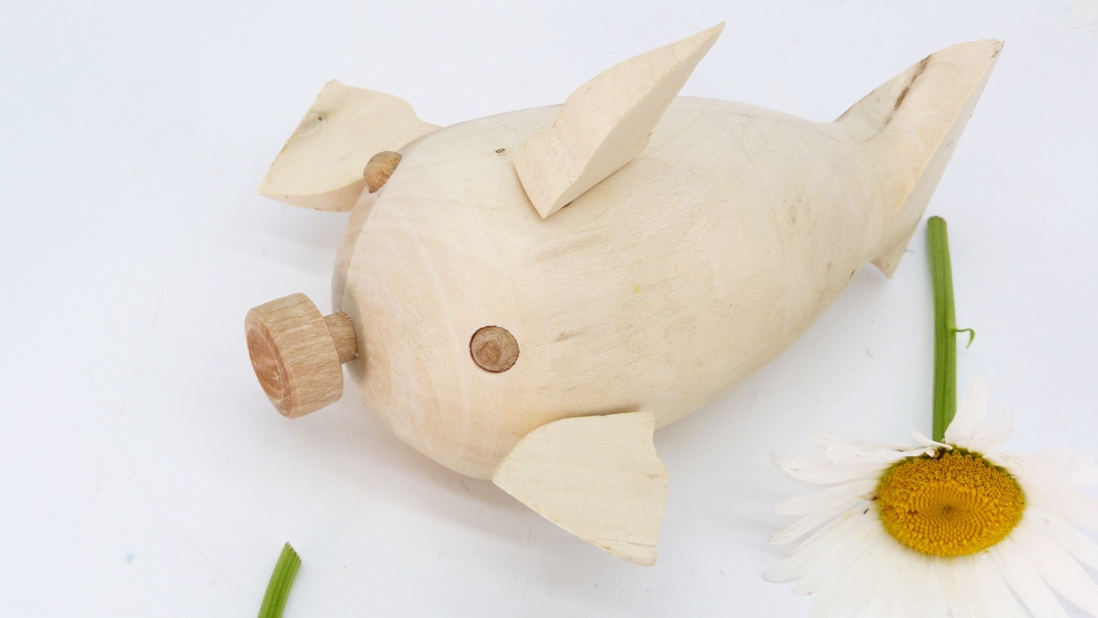 Holz Fisch Pigfish 15