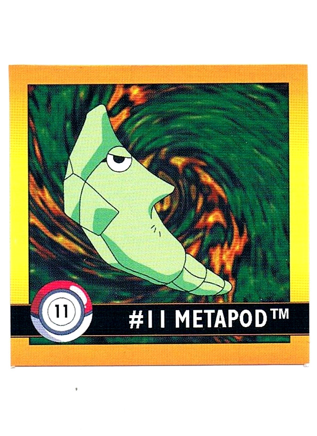 Sticker Nr. 11 Metapod/Safcon
