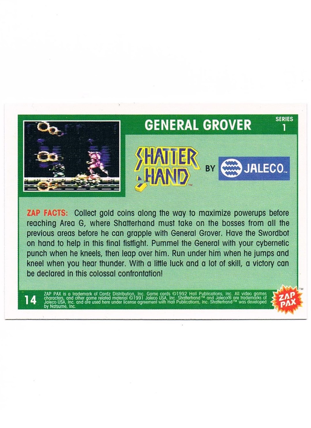 Zap Pax Nr. 14 - Shatter Hand General Grover 2