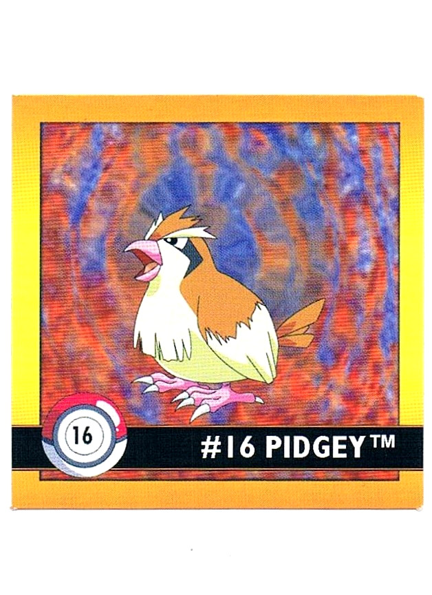 Sticker Nr. 16 Pidgey/Taubsi
