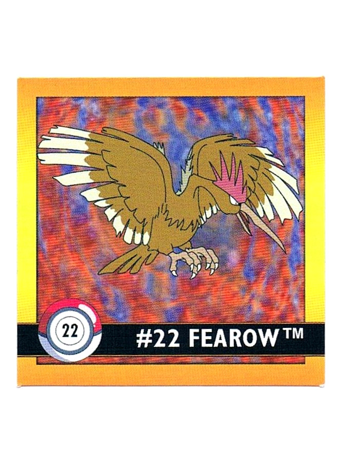 Sticker Nr. 22 Fearow/Ibitak