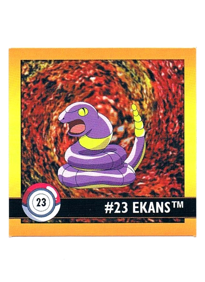 Sticker No. 23 Ekans/Rettan