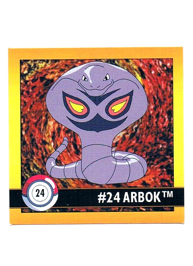 Sticker No. 24 Arbok/Arbok