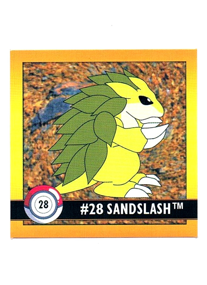 Sticker No. 28 Sandslash/Sandamer
