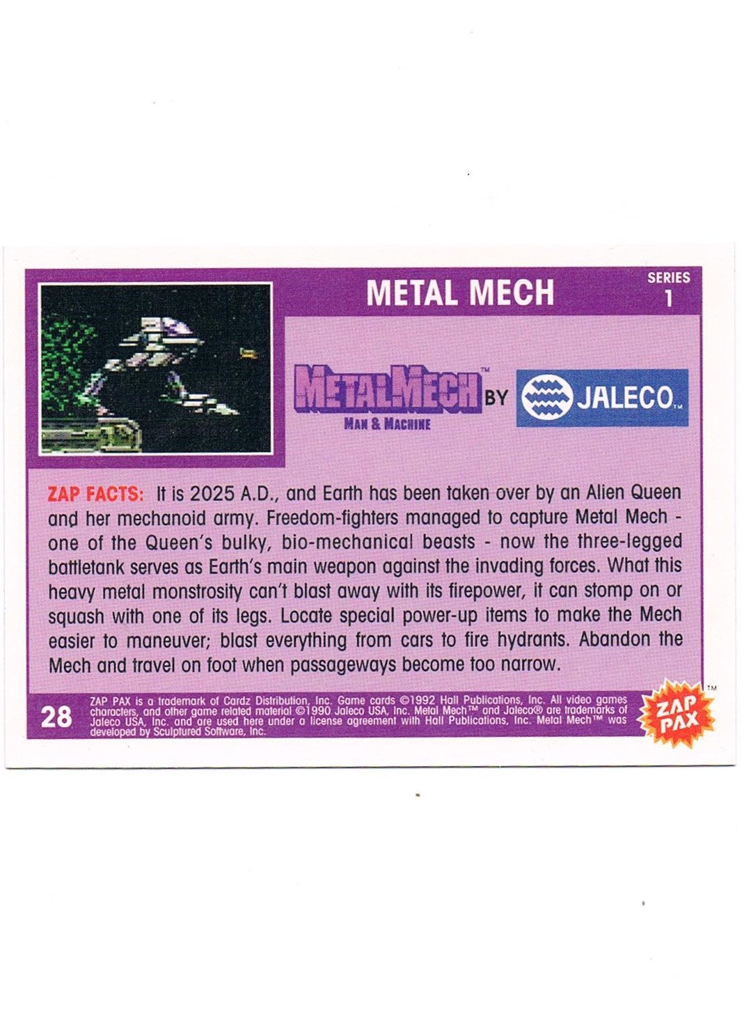 Zap Pax Nr. 28 - Metal Mech Metal Mech 2