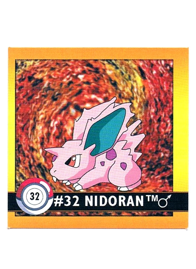 Sticker Nr. 32 Nidoran /Nidoran