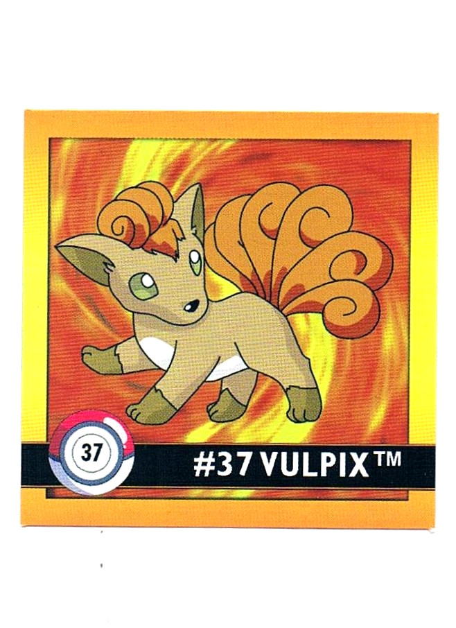 Sticker Nr. 37 Vulpix/Vulpix