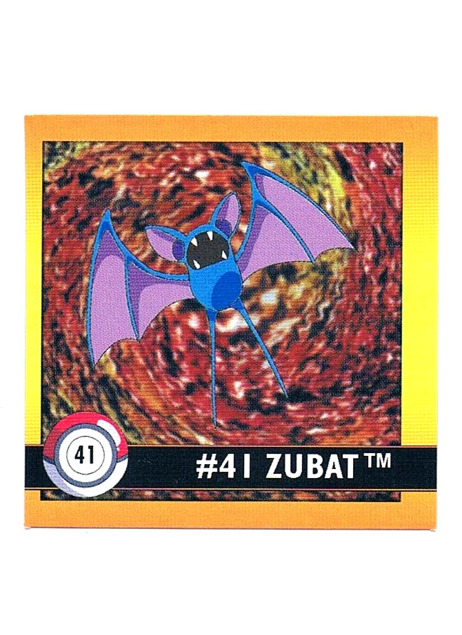 Sticker No. 41 Zubat/Zubat