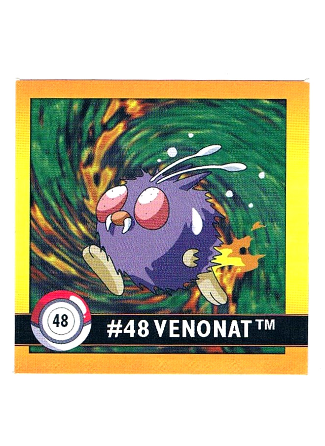 Sticker No. 48 Venonat/Bluzuk