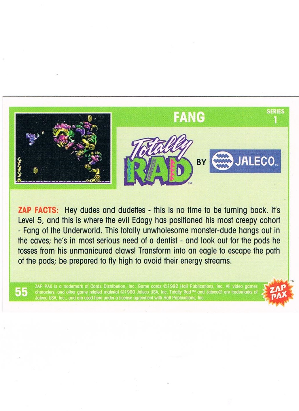 Zap Pax Nr. 55 - Totally Rad Fang 2