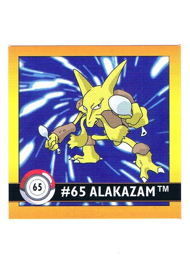 Sticker Nr. 65 Alakazam/Simsala