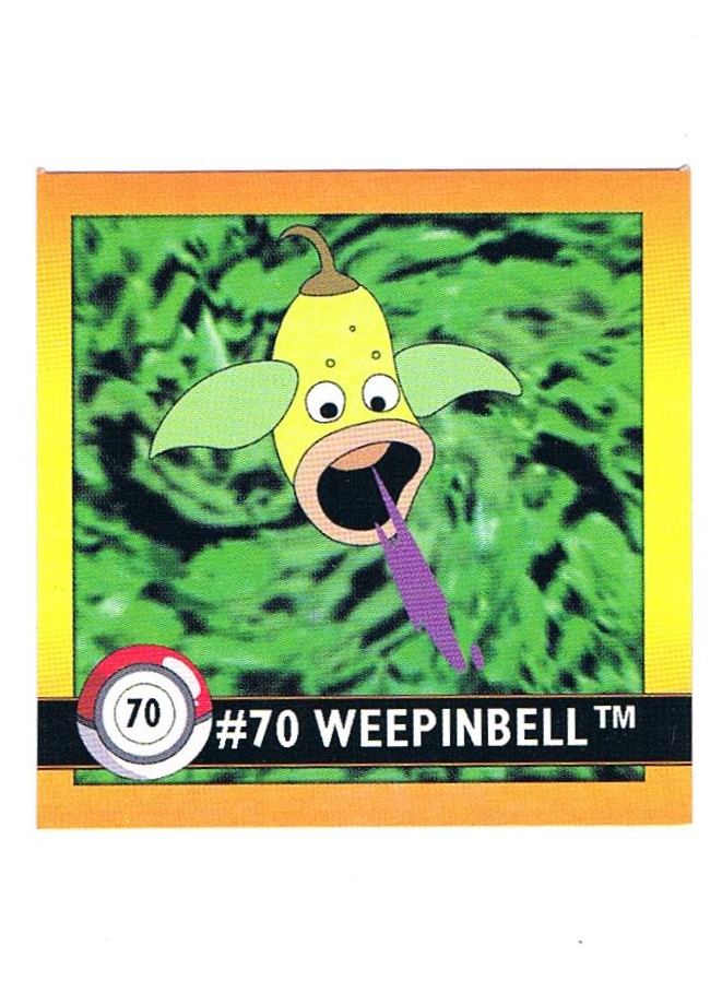 Sticker No. 70 Weepinbell/Ultrigaria