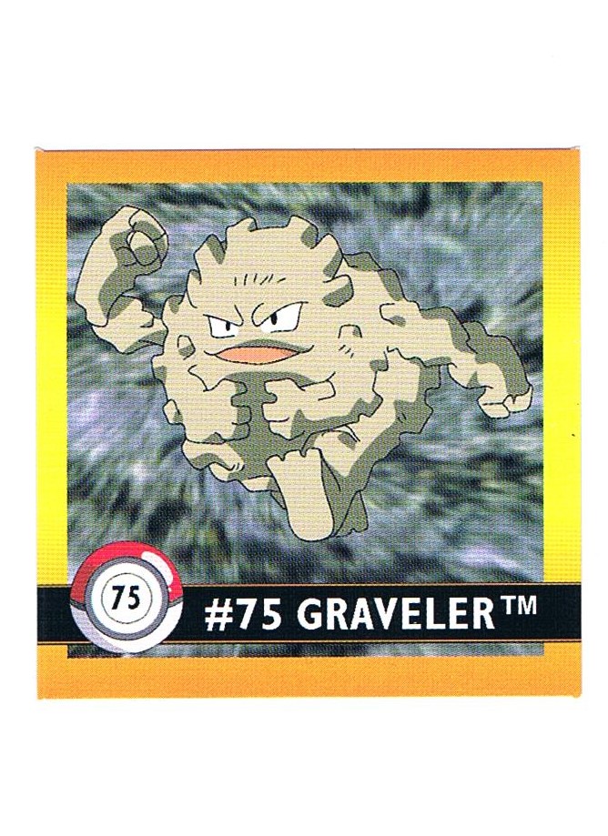 Sticker Nr. 75 Graveler/Georok