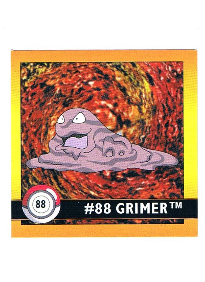 Sticker No. 88 Grimer/Sleima