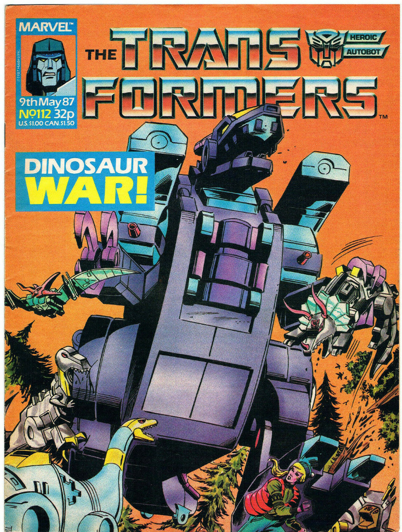 The Transformers - Comic - Generation 1 G1 1987 87 112 - Inhumanoids