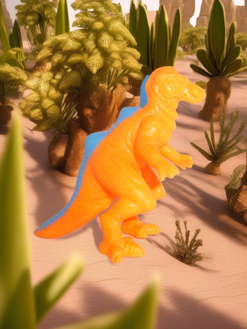 Iguanodon orange Nr. 151 2